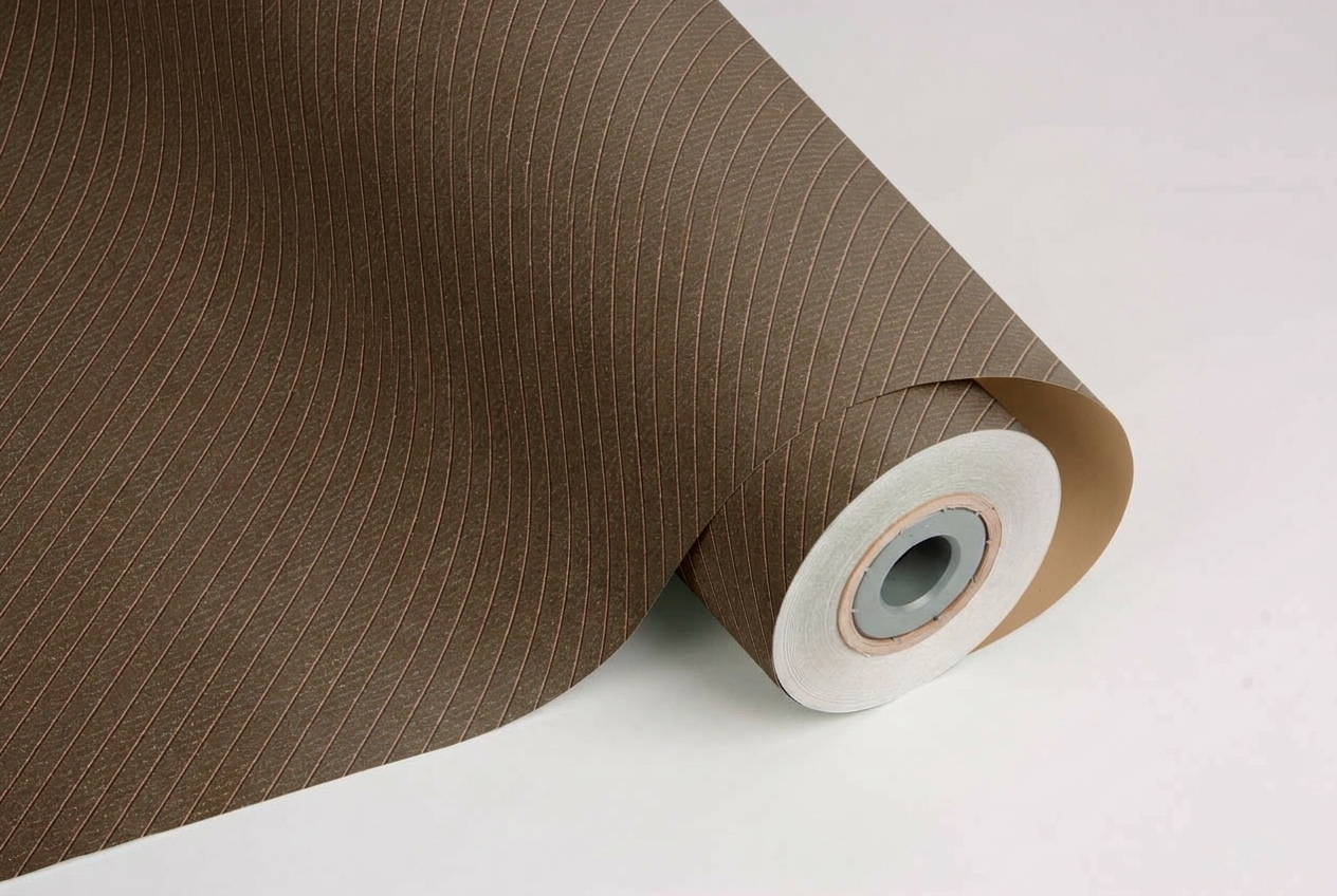 Inpakpapier Brown Gold Metallic