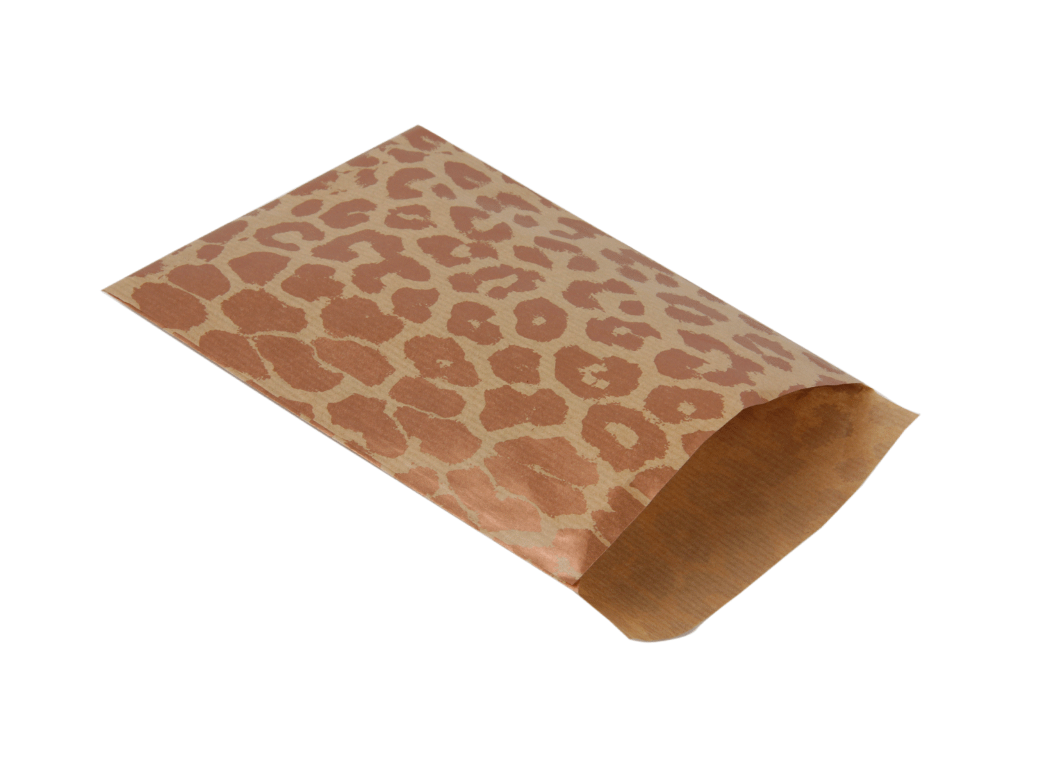 Cadeauzakje Leopard Koper 