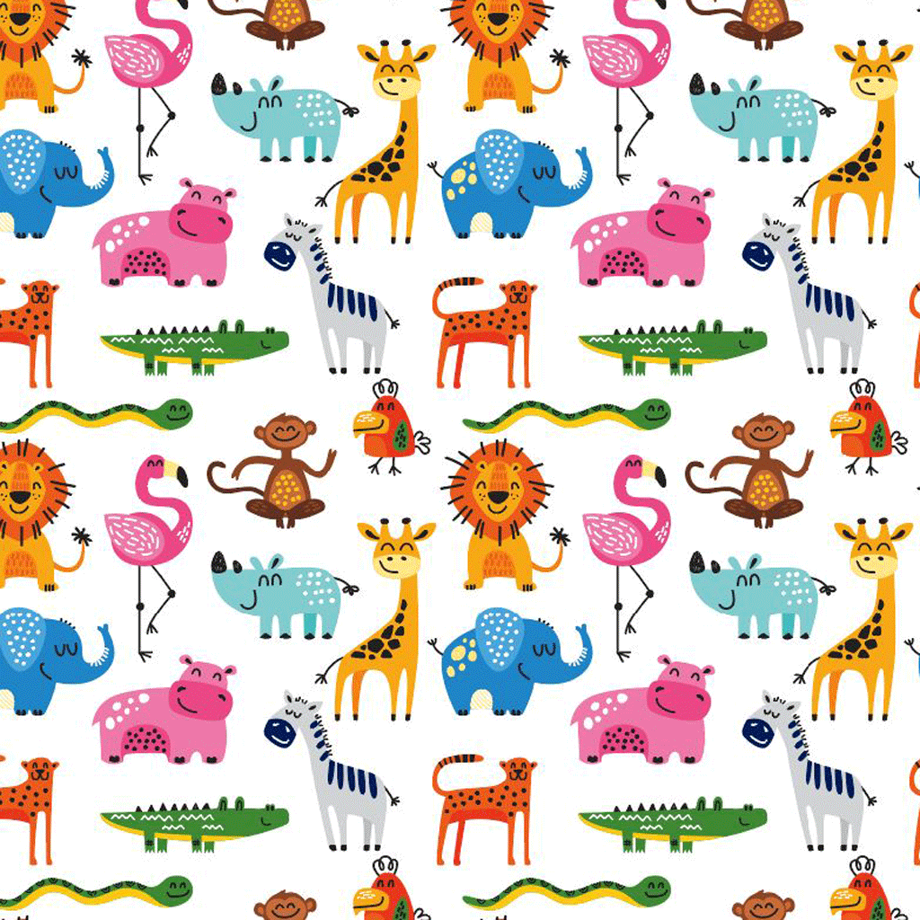 inpakpapier animals 