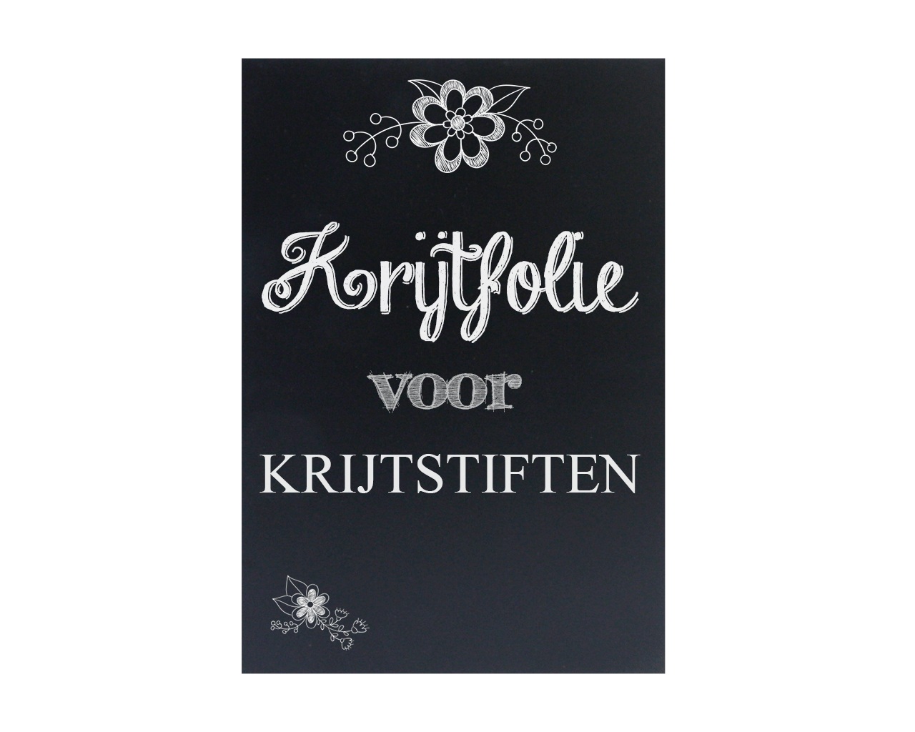 Krijtbordfolie 