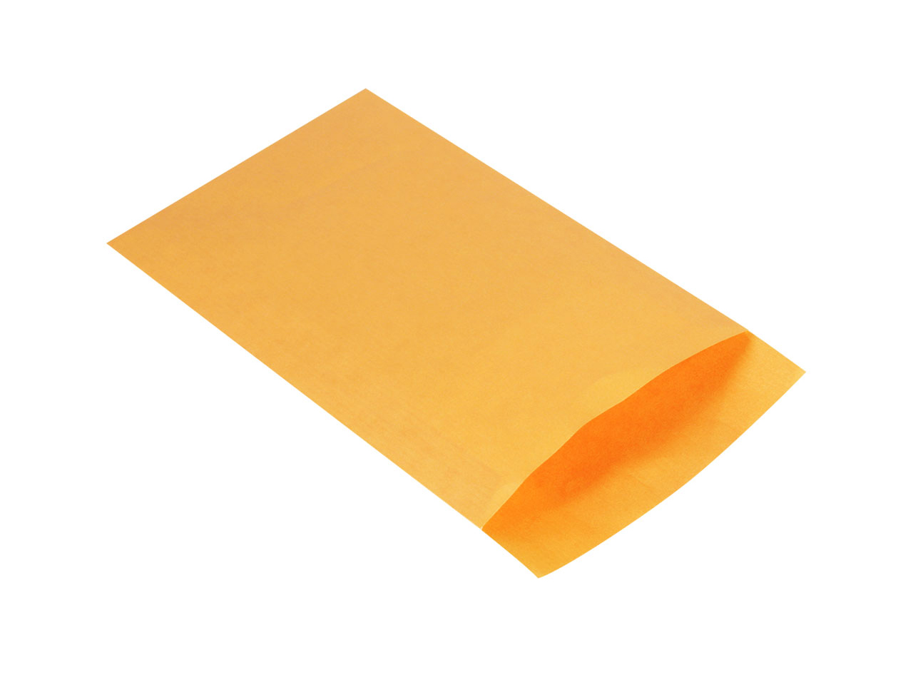cadeauzakje oranje