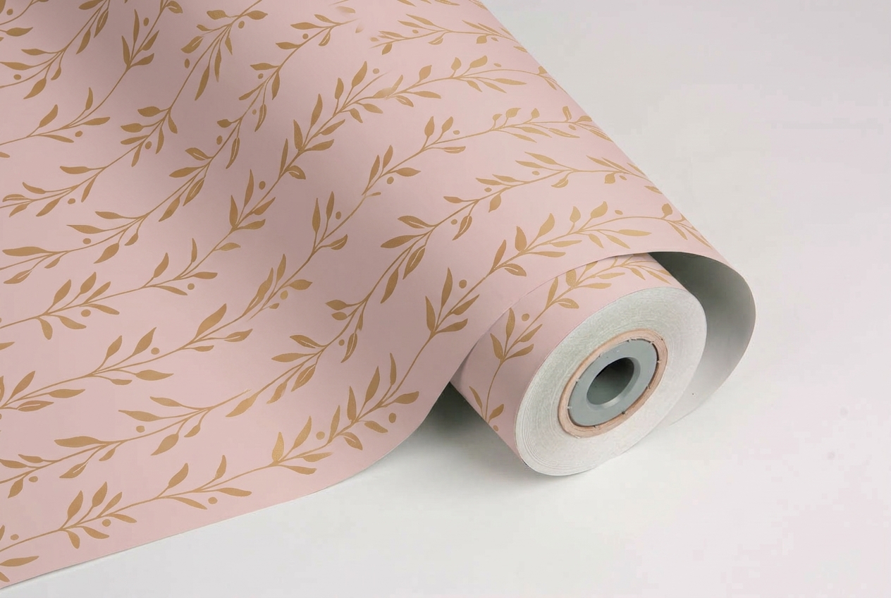 inpakpapier leaf line 