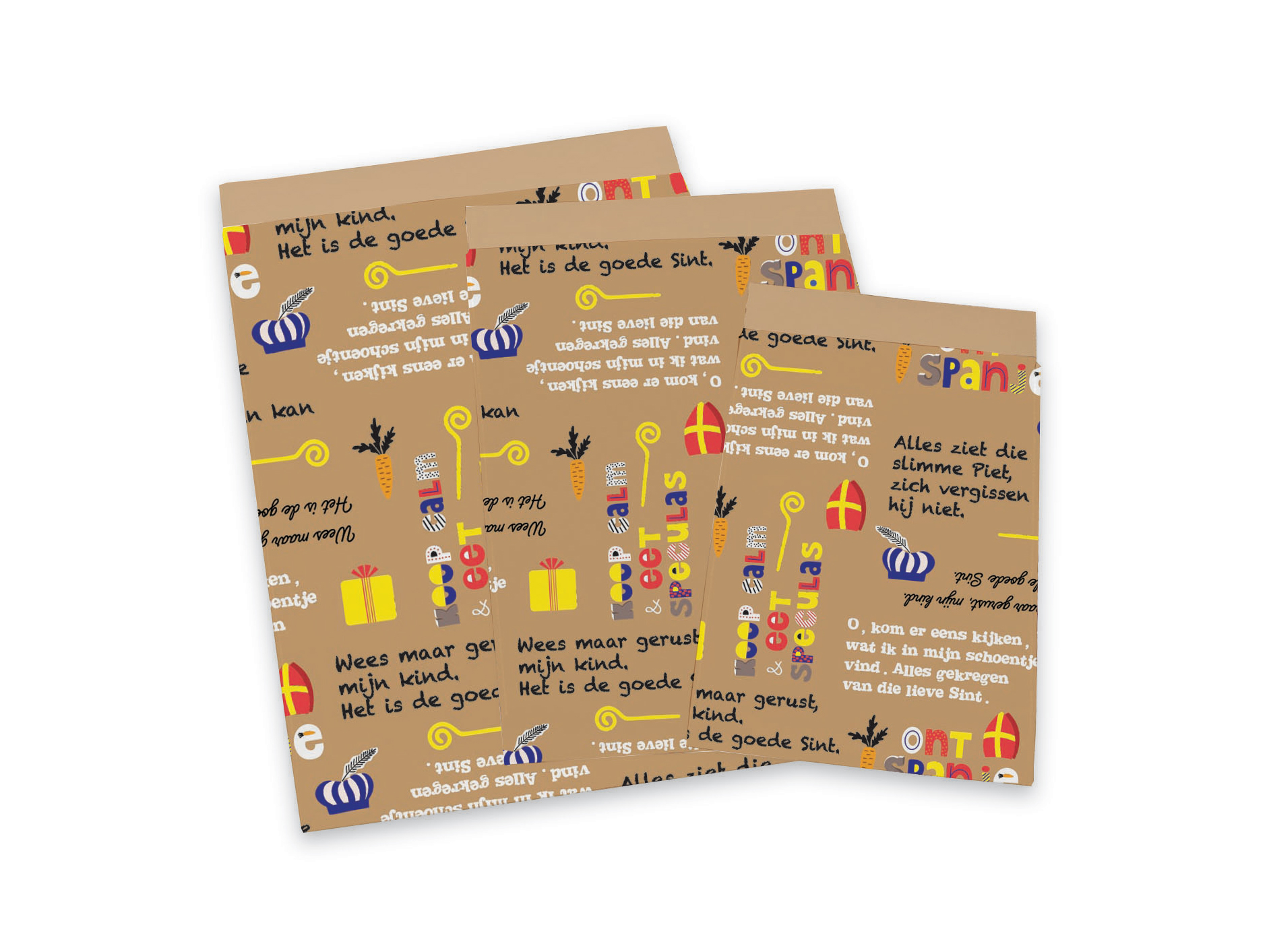 cadeauzakjes sinterklaas schoentje zetten