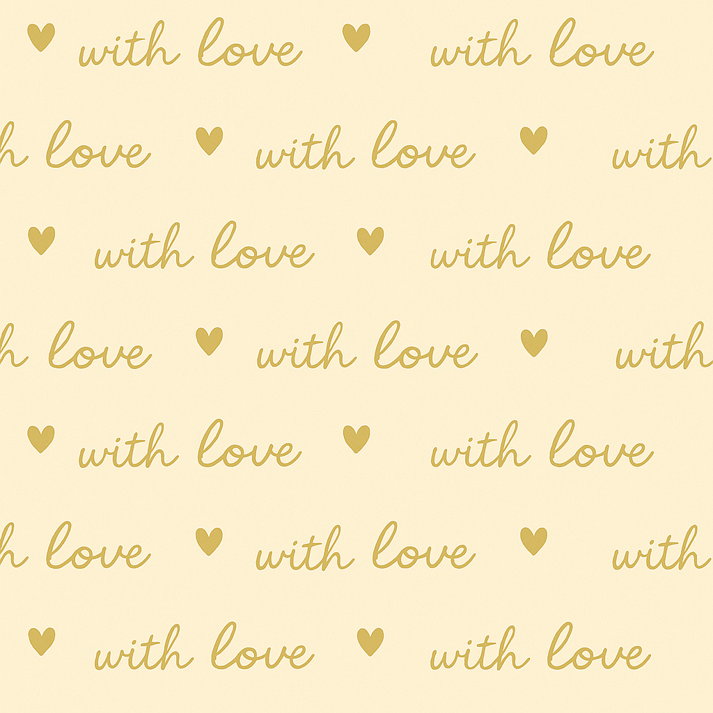 inpakpapier love notes
