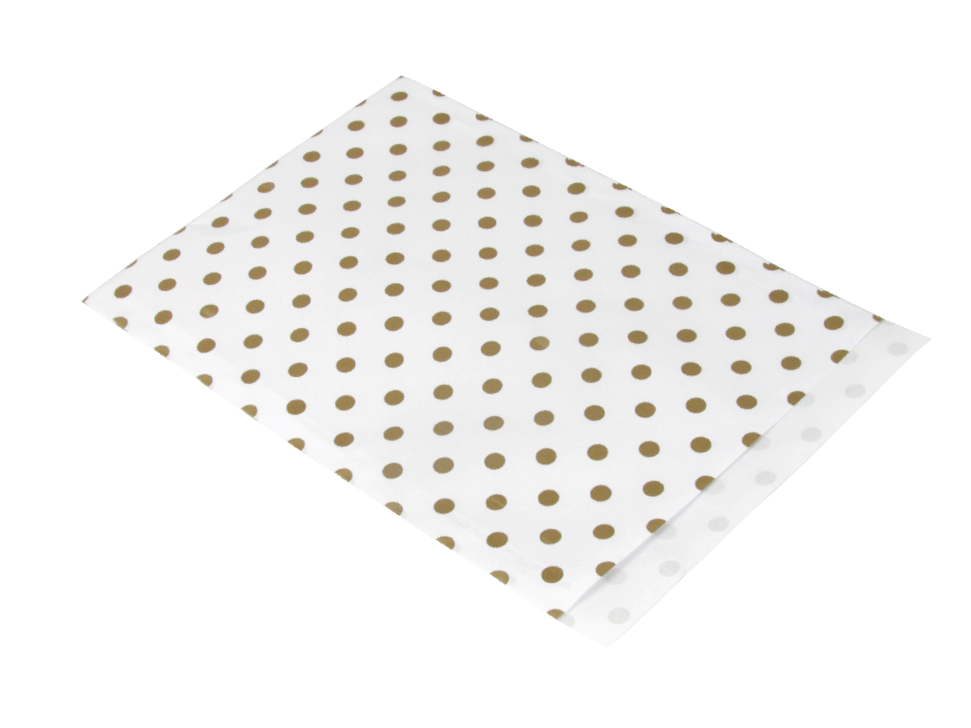cadeauzakje golden dots