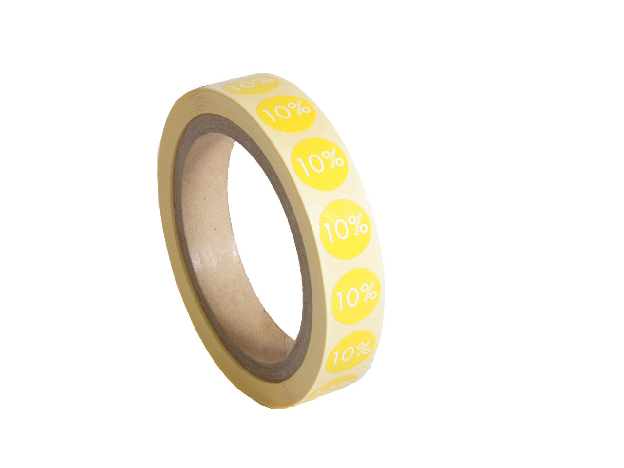Etiket 10% Geel