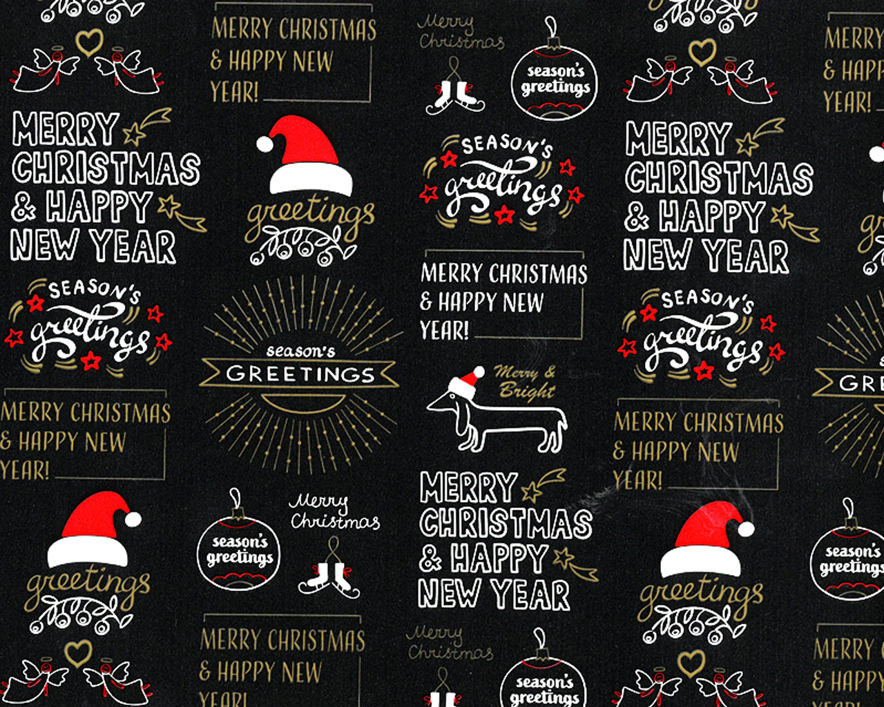 inpakpapier santas had