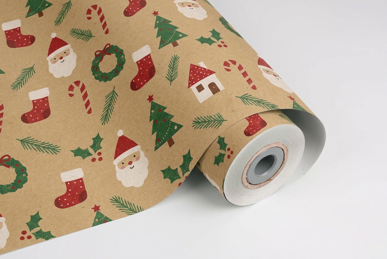 inpakpapier kerst