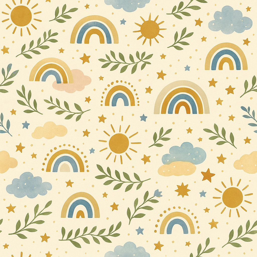 inpakpapier boho sky