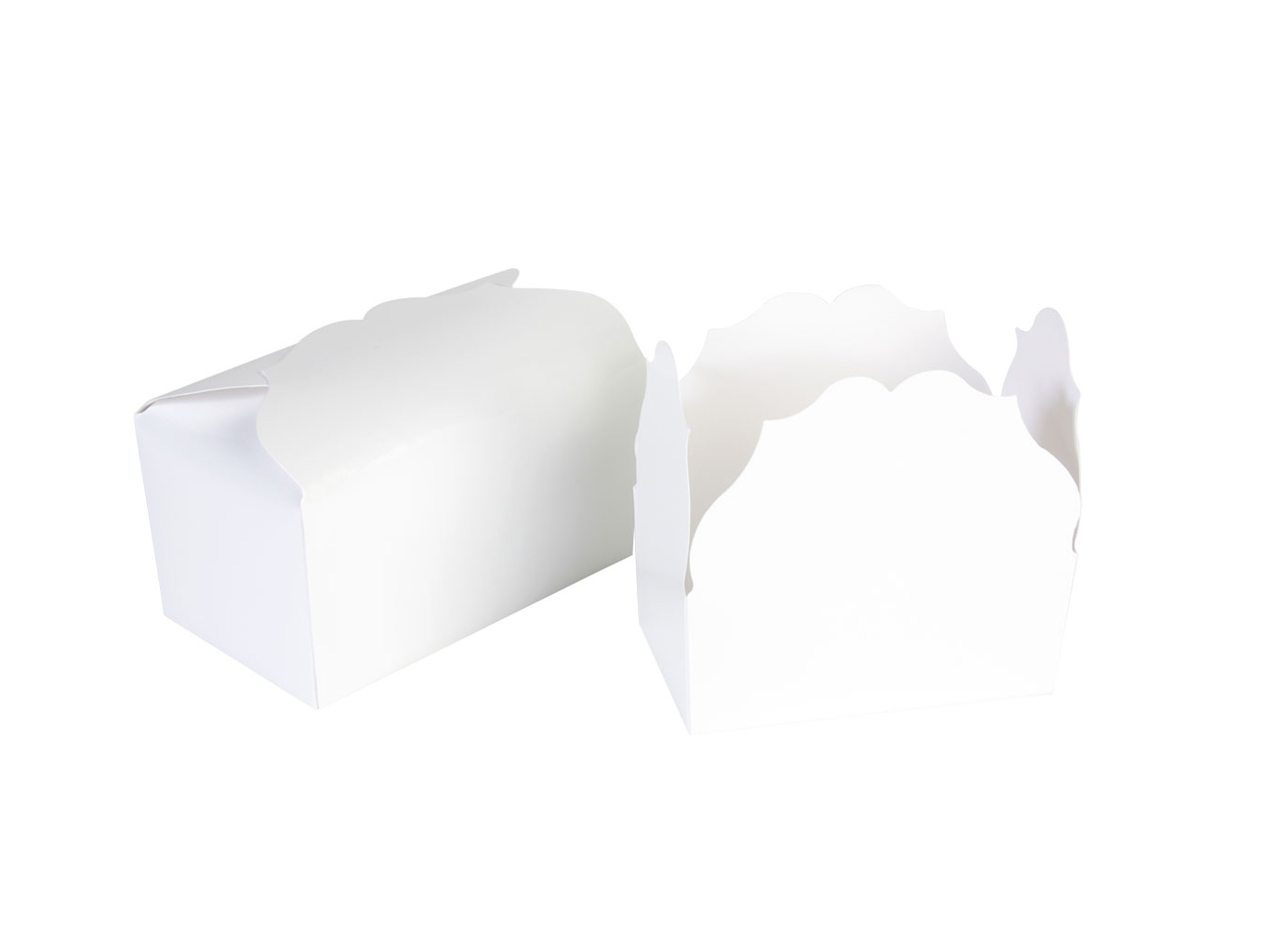 Witte bonbondoosjes 500 gram