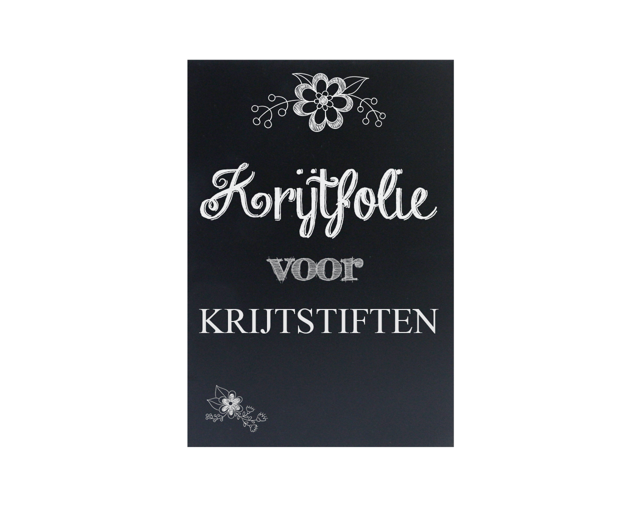 Krijtbordfolie 