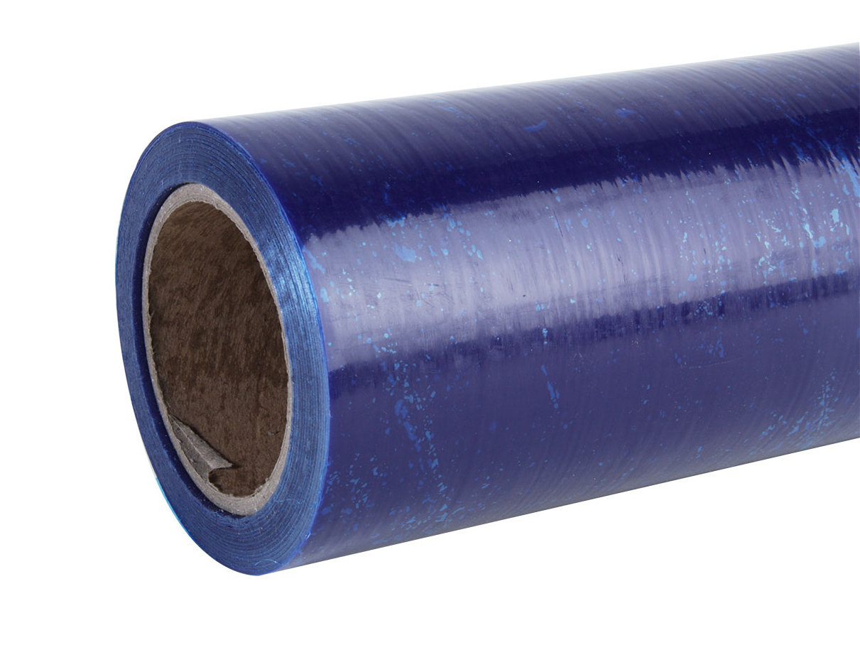 Beschermfolie op rol blauw 50cm breed