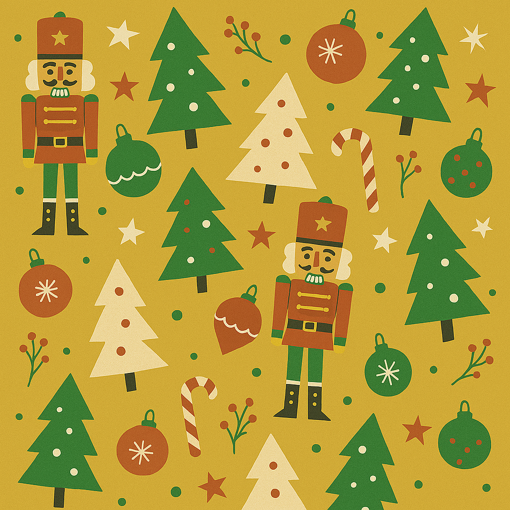 Inpakpapier Nutcracker Joy
