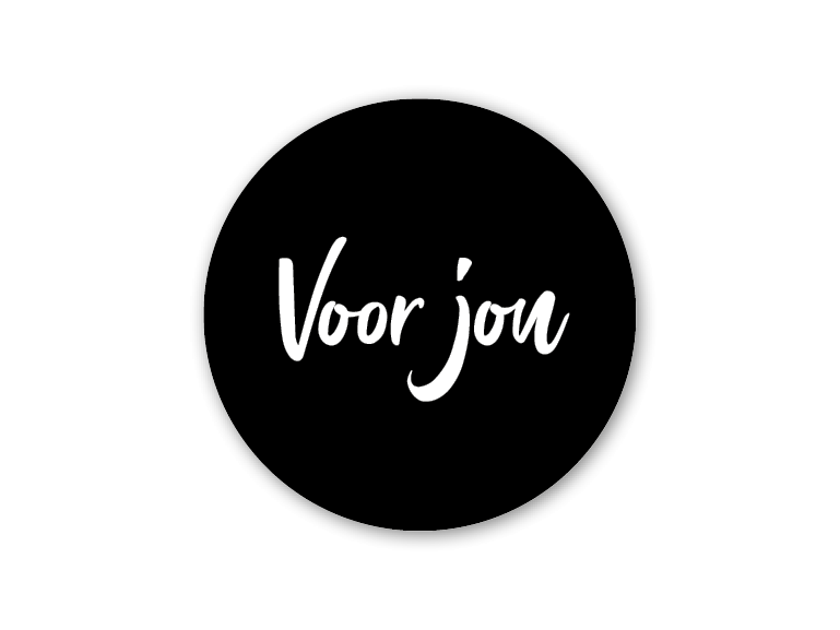 etiket voor jou 