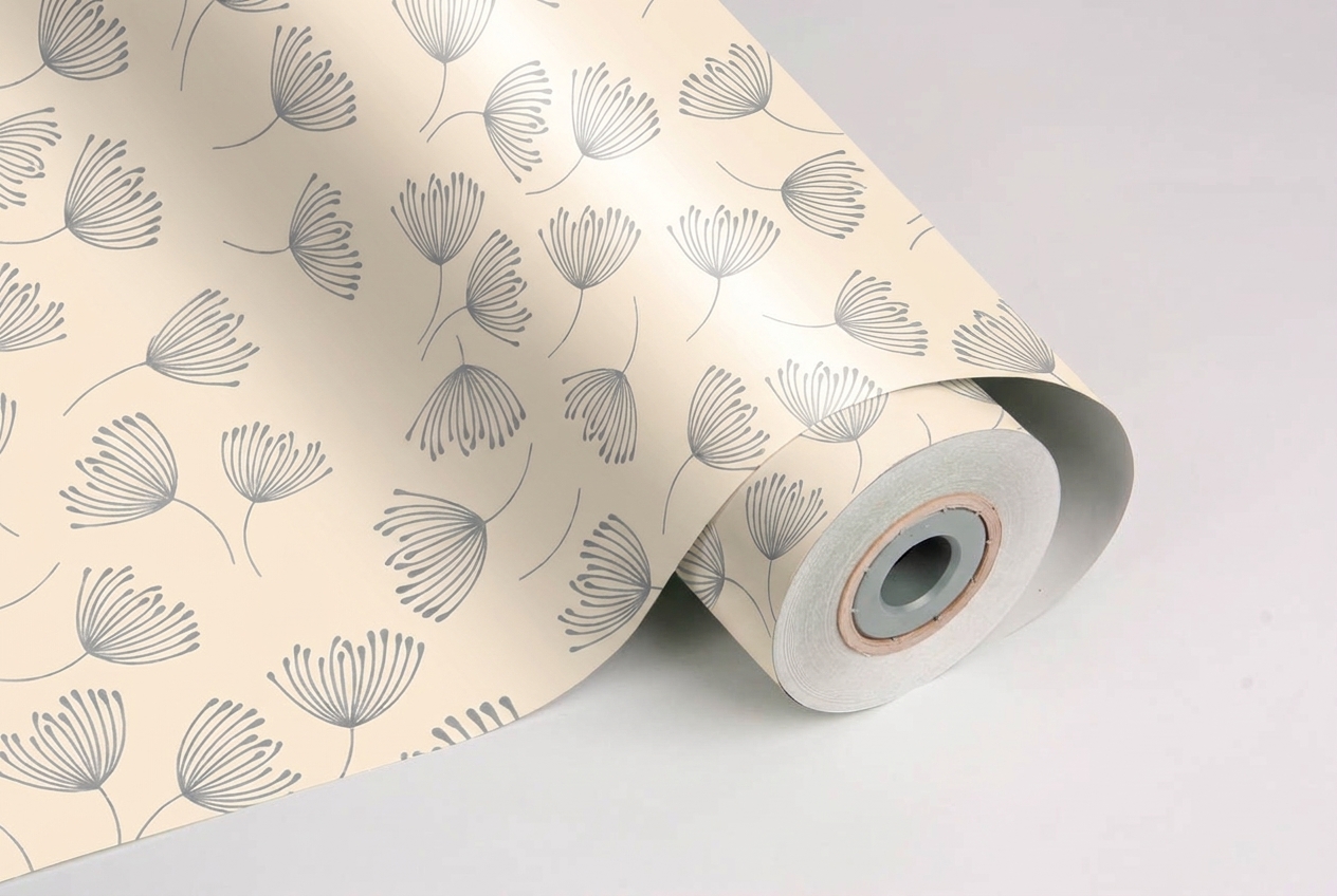 Inpakpapier metallic champagne 