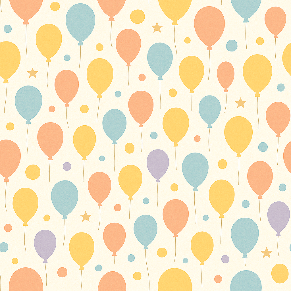 Inpakpapier balloon joy