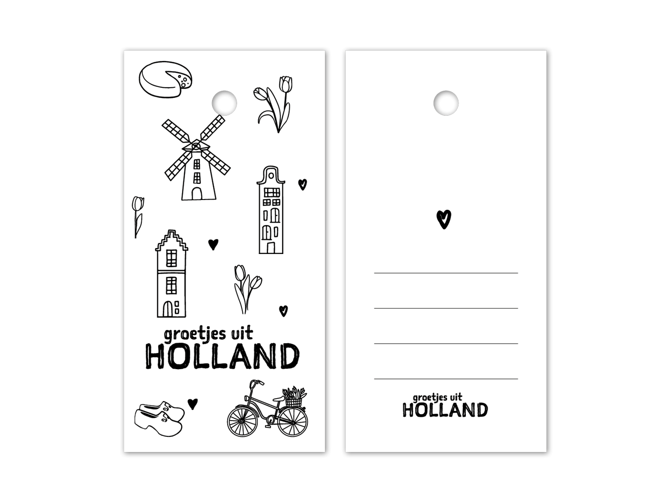 hangkaartjes 
