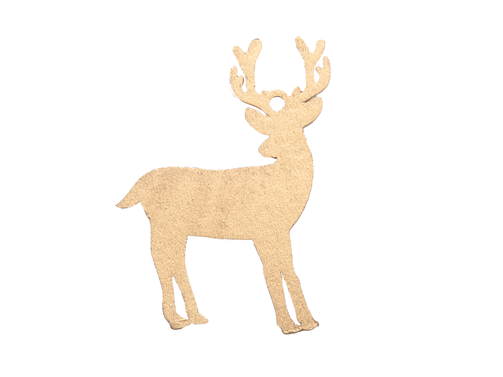deco houten rendier