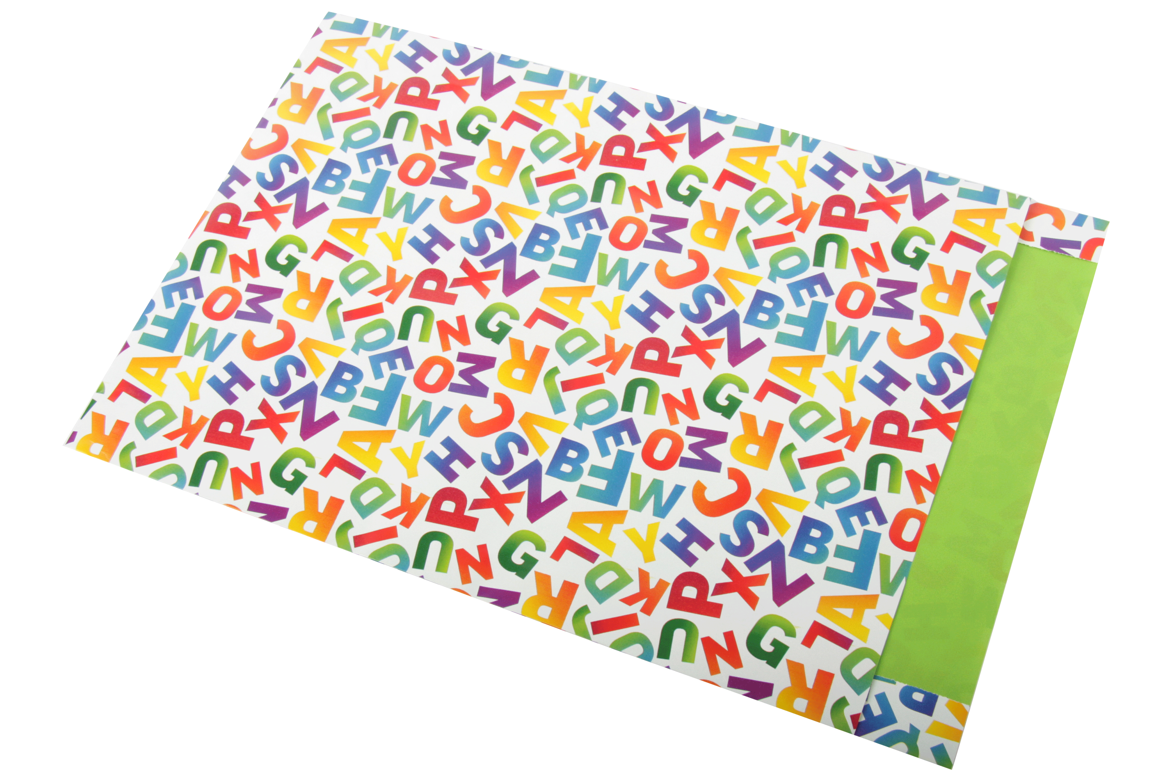 Cadeauzakje letters 