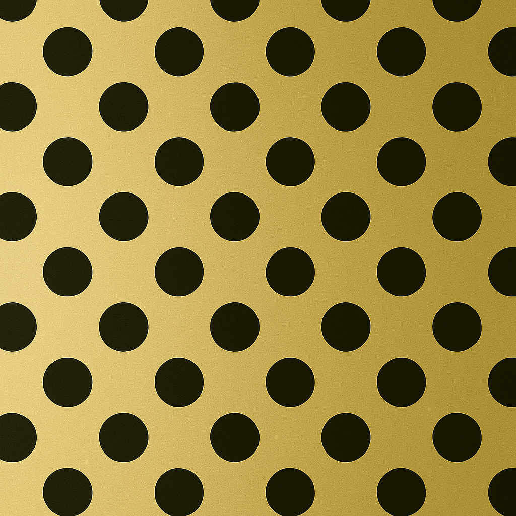 inpakpapier midnight dots