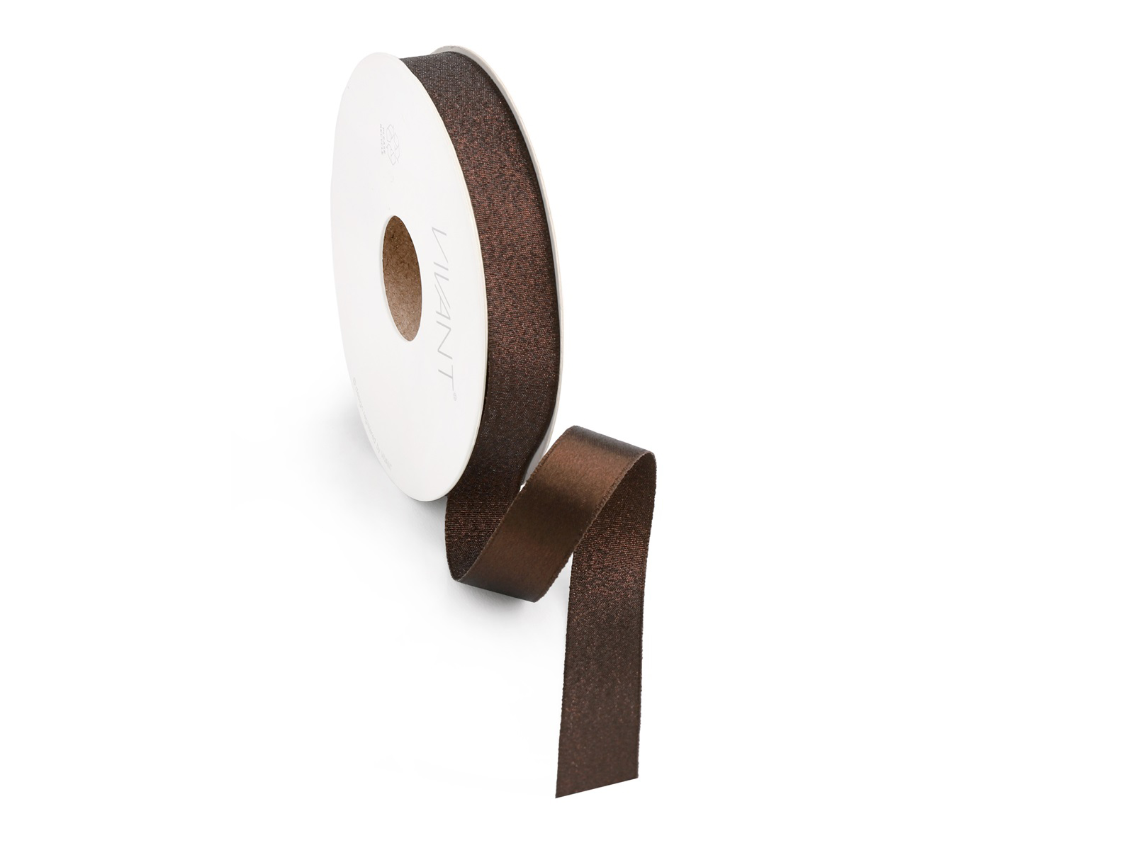 Satin Lurex Bruin