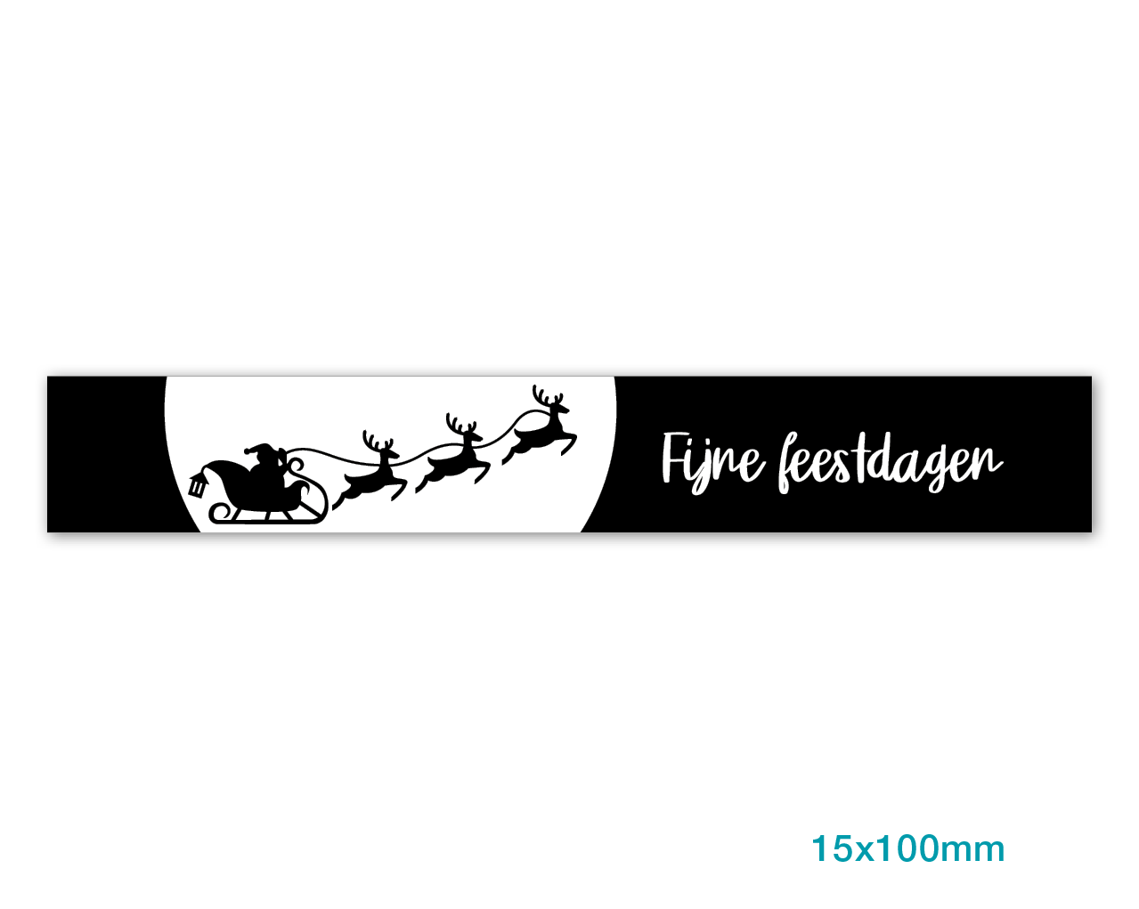 etiket fijne feestdagen