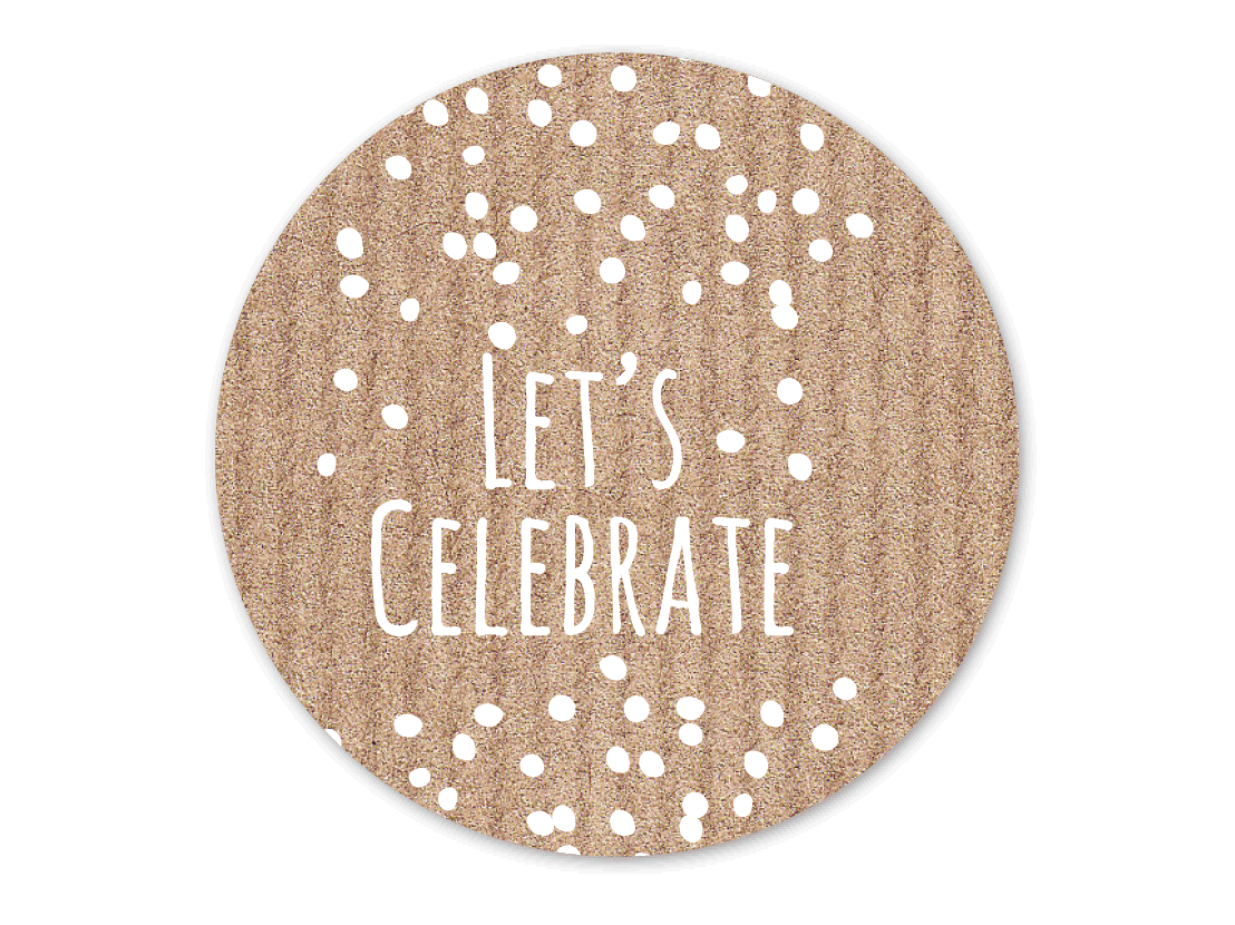 etiket let's celebrate