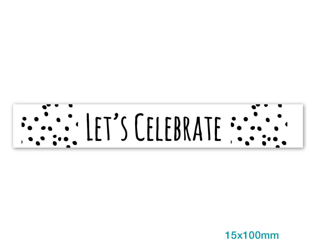 etiket let's celebrate