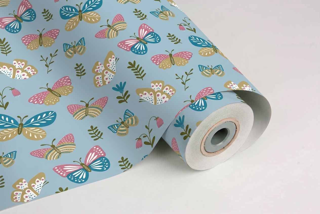 inpakpapier flutter butterfly