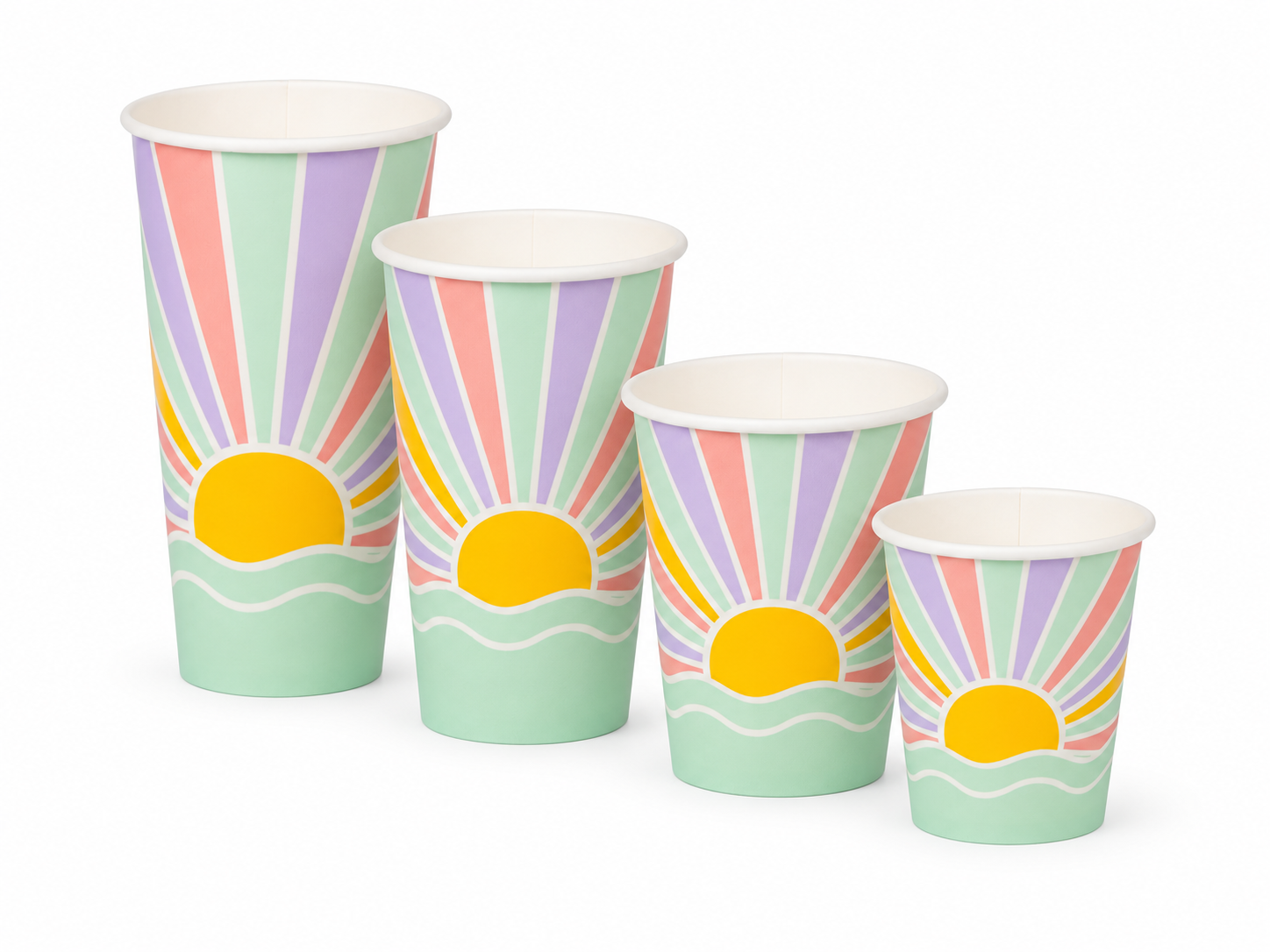 Milkshakebekers Sunny diverse formaten 