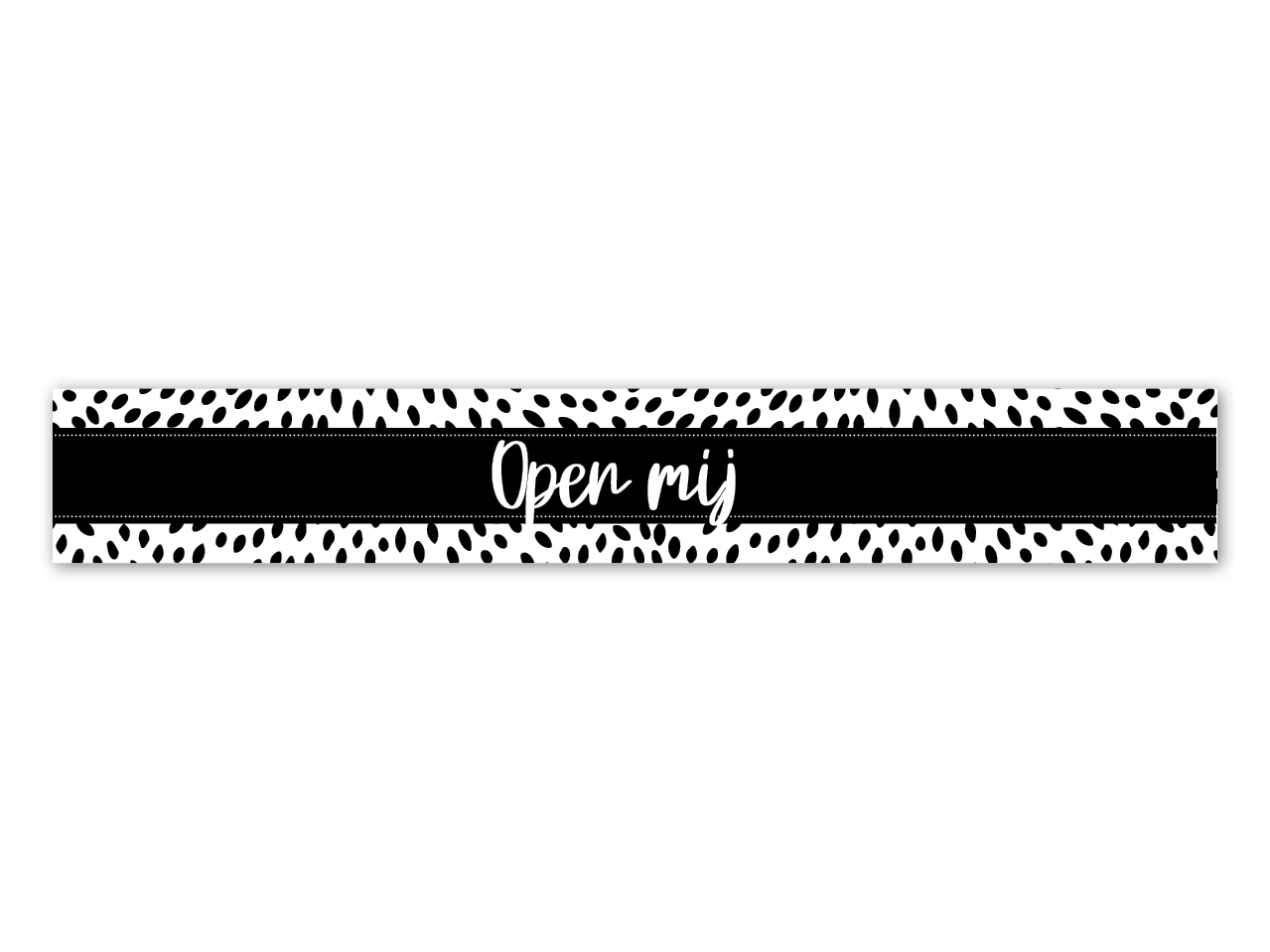 etiket open mij