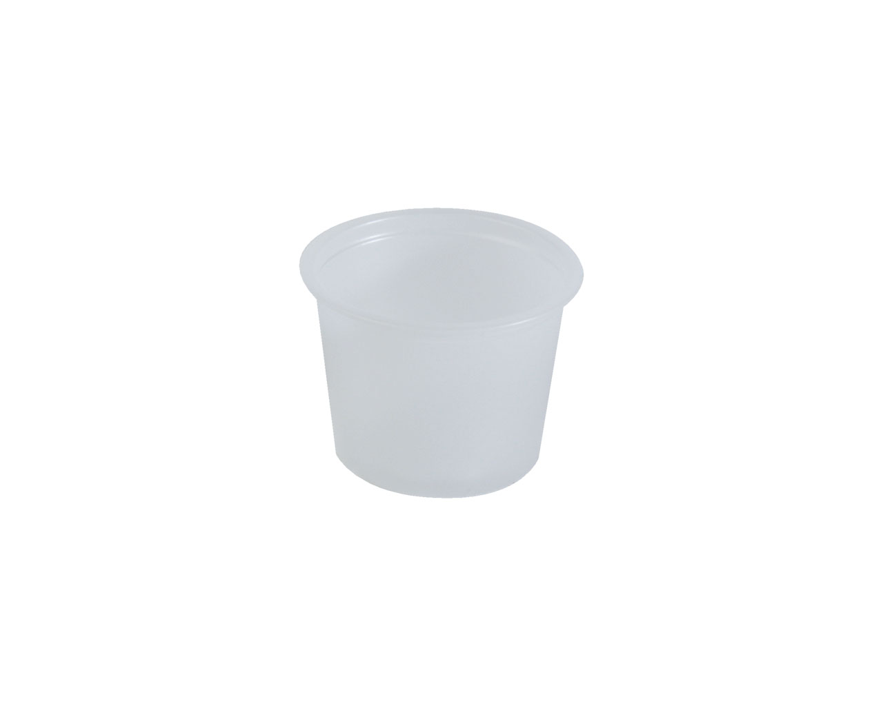 PP Portiecup Transparant 