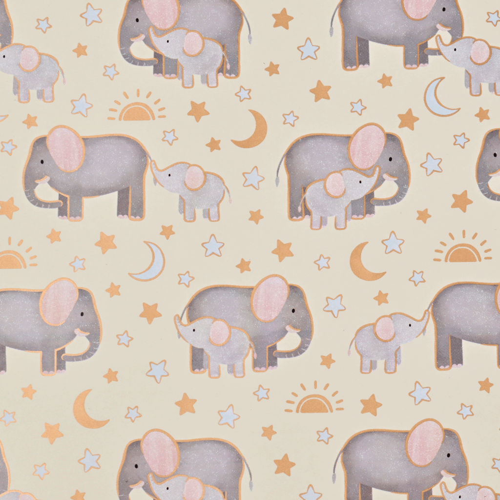 Inpakpapier Happy Little Elefants