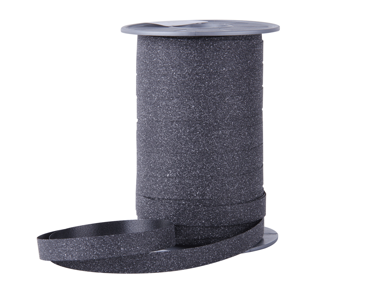 Krullint Poly Glitter Zwart 