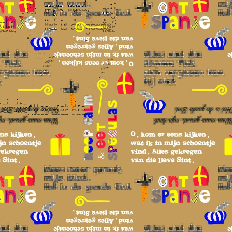 inpakpapier sint