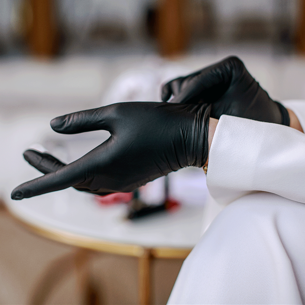 Handschoenen zwart 
