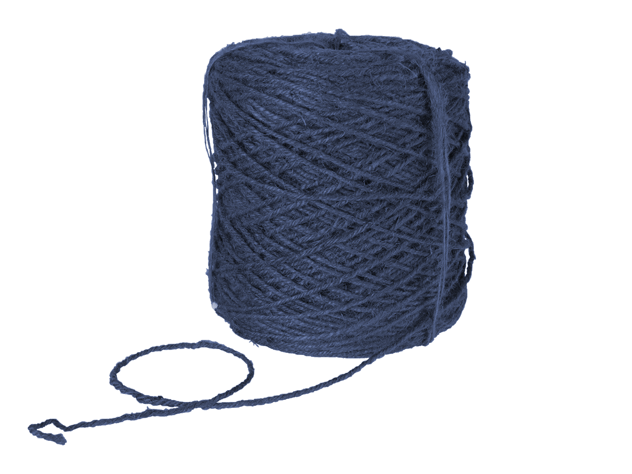 flaxkoord blauw